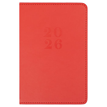 Kalendarz książkowy 2026 dzienny B6 Paperdot czerwony - Paperdot