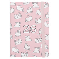 Kalendarz książkowy 2026 dzienny B6 Paperdot koty