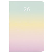 Kalendarz książkowy 2026 dzienny B6 Paperdot ombre