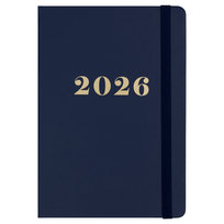 Kalendarz książkowy 2026 tygodniowy A5 Paperdot granatowy