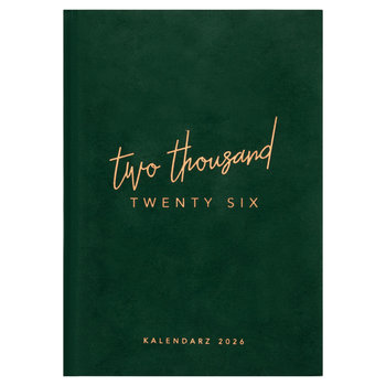 Kalendarz książkowy 2026 tygodniowy A5 Paperdot zielony - Paperdot