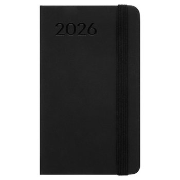 Kalendarz książkowy 2026 tygodniowy A6 Paperdot czarny - Paperdot