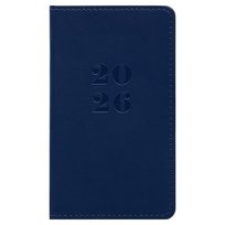 Kalendarz książkowy 2026 tygodniowy A6 Paperdot granatowy