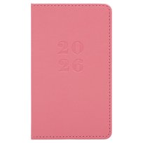 Kalendarz książkowy 2026 tygodniowy A6 Paperdot różowy