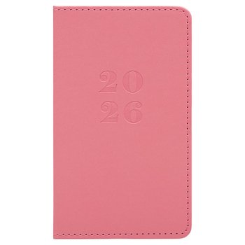 Kalendarz książkowy 2026 tygodniowy A6 Paperdot różowy - Paperdot