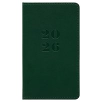 Kalendarz książkowy 2026 tygodniowy A6 Paperdot zielony