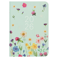 Kalendarz książkowy 2026 tygodniowy B6 Paperdot łąka