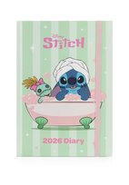 Kalendarz książkowy A5 na 2026 rok Disney Lilo i Stitch Dziennik prezent dla dziewczynki