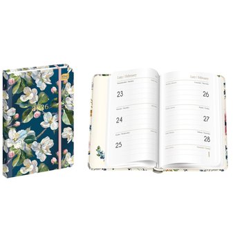 Kalendarz książkowy A6 192 Metallic Spring - Interdruk