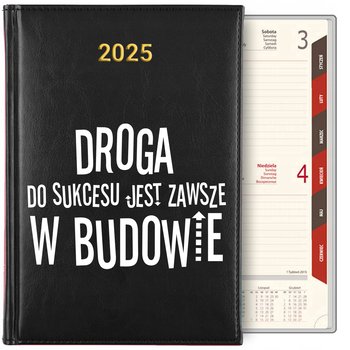 KALENDARZ KSIĄŻKOWY PLANER TERMINARZ 2025 Motywujące Teksty MIX WZORÓW - Inna marka