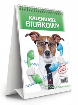 Kalendarz mini biurkowy stojący 14x20,5 cm na rok 2024 - BTS