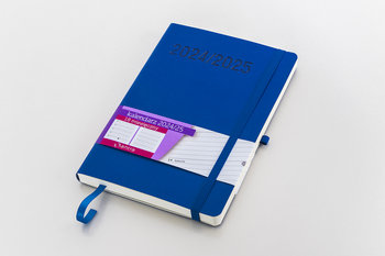 Kalendarz, Minimalizm, 2024/2025, A5, TNS 18, m-cy granatowy - Antra