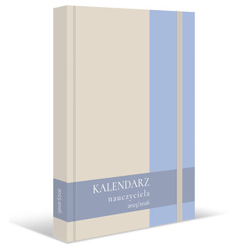 Kalendarz nauczyciela 2025/2026 tygodniowy, fiolet-beż (73992516 ) - Eurograf