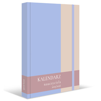 Kalendarz nauczyciela 2025/2026 tygodniowy, fiolet-róż (73992509 ) - Eurograf
