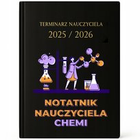 KALENDARZ NAUCZYCIELA A5 2025/2026 Na Prezent Notatnik Nauczyciela Chemi