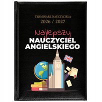 KALENDARZ NAUCZYCIELSKI PLANER A5 2026/2027 NAUCZYCIEL ANGIELSKIEGO *IMIĘ*