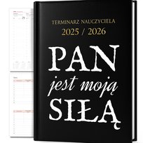 KALENDARZ NAUCZYCIELSKI PREZENT DLA KSIĘDZA A5 2025/2026 PAN JEST MOJĄ SIŁĄ
