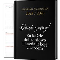 KALENDARZ NAUCZYCIELSKI TERMINARZ A5 2025/2026 PREZENT NA ZAKOŃCZENIE ROKU