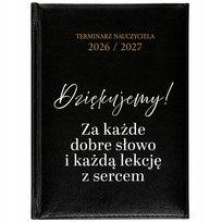 KALENDARZ NAUCZYCIELSKI TERMINARZ A5 2026/2027 PREZENT NA ZAKOŃCZENIE ROKU