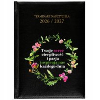 KALENDARZ NAUCZYCIELSKI TERMINARZ A5 2026/2027 PREZENT NA ZAKOŃCZENIE ROKU