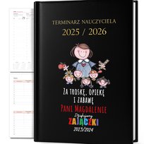 KALENDARZ PLANER A5 2025/2026 PODZIEKOWANIA DLA PRZEDSZKOLANKI IMIĘ GRUPA