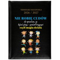 KALENDARZ PLANER A5 2026/2027 NIE ROBIĘ CUDÓW ALE SPRAWIAM ŻE DZIECI PISZĄ