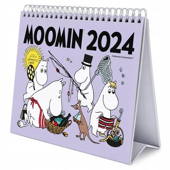 Kalendarz planer biurkowy 2024 miesięczny B5 Nice Stuff Muminki