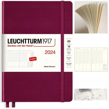 Kalendarz planer książkowy 2024 tygodniowy A5 Leuchtturm1917  - Leuchtturm