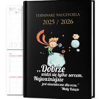 KALENDARZ PREZENT DLA WYCHOWAWCY A5 2025/2026 DOBRZE WIDZI SIĘ TYLKO SERCEM