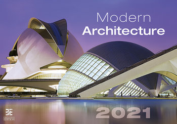 Kalendarz ścienny 2021, Modern Architecture