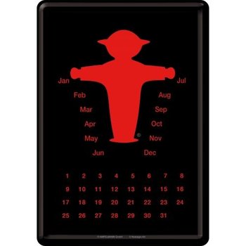 Kalendarz ścienny 2024 miesięczny A6 Nostalgic-Art Merchandising Gmb