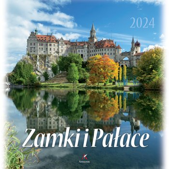Kalendarz ścienny 2024 miesięczny Artsezon zamki i pałace - Artsezon