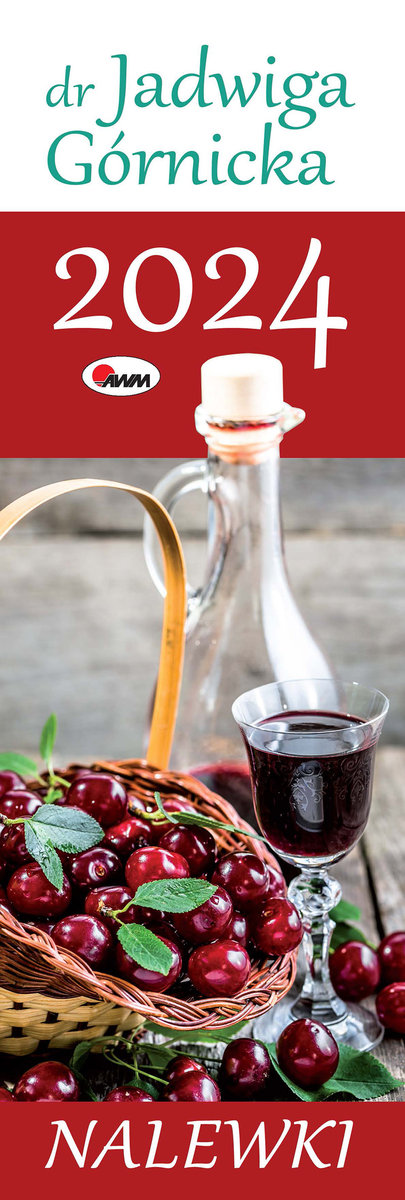 Awm Abfuhrkalender 2024 München Kalendarz ścienny 2024 miesięczny AWM dr Jadwiga Górnicka Nalewki - AWM