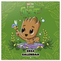 Calendário A3 2024 Dragon Ball - Amarelo · Grupo Erik Editores