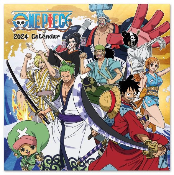 Kalendarz Ścienny 2024 Miesięczny Grupo Erik One Piece - Grupo Erik ...