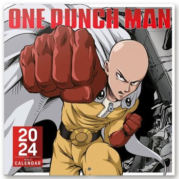 Kalendarz ścienny 2024 miesięczny Grupo Erik One Punch Man