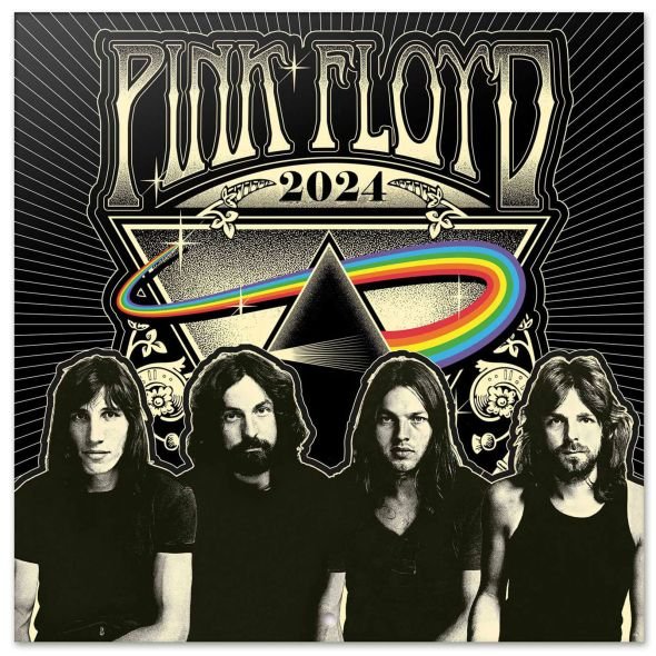 Kalendarz Ścienny 2024 Miesięczny Grupo Erik Pink Floyd - Grupo Erik