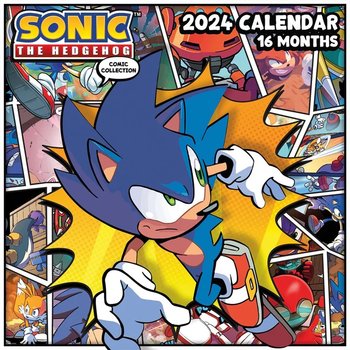 Kalendarz ścienny 2024 miesięczny Pyramid International Sonic