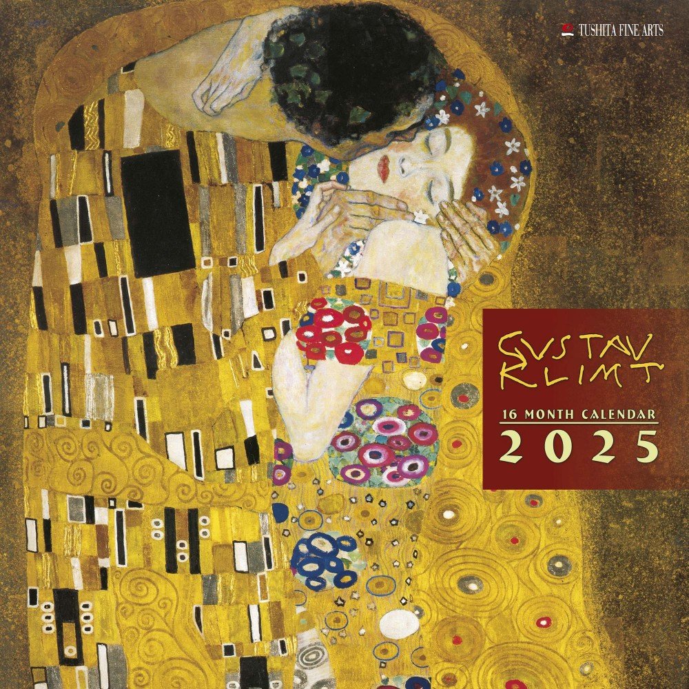 Kalendarz Scienny 2025 Gustav Klimt Kobiety Sztuka 30x30 Inna Marka Kalendarz Scienny 2025 Gustav Klimt Kobiety Sztuka 30x30 B Iext161720509