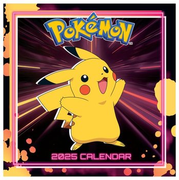 Kalendarz ścienny 2025 Pokemon Kalendarze na ścianę dla chłopca 30x60 cm - Danilo