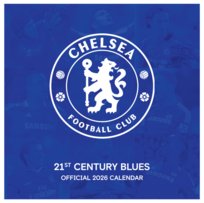 Kalendarz ścienny 2026 Chelsea FC Legends Kalendarze na ścianę na prezent 30x30 cm