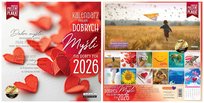 Kalendarz ścienny 2026 miesięczny Kukartka, Dobrych Myśli