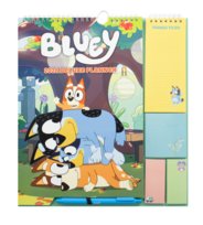 Kalendarz ścienny 2026 organizer Bluey planer kalendarze na ścianę 30x34 cm