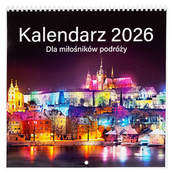 Kalendarz ścienny 2026, Paperdot, miesięczny, Podróże - Paperdot