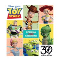 Kalendarz ścienny 2026 Toy Story Kalendarze na ścianę na prezent 30x30 cm