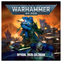 Kalendarz ścienny 2026 Warhammer Kalendarze na ścianę na prezent 30x30 cm