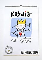 Kalendarz ścienny A3 2026 Aneta Sobie Rysuje – Rośnij w Siłę