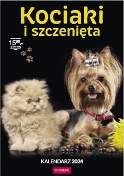 Kalendarz Ścienny A3 Spirala Kociaki I Szczeniaki - Inna marka