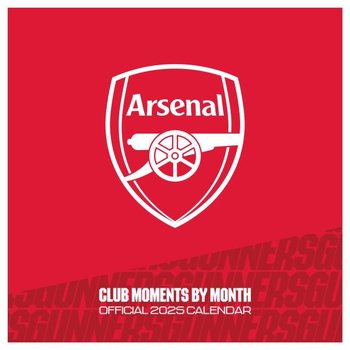 Kalendarz ścienny na 2025 rok Arsenal FC Kalendarze na prezent 30x30 cm - Danilo