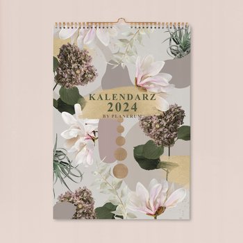 Kalendarz Ścienny Na Spirali 2024 A3 Collage Garden / Planerum - Inna marka
